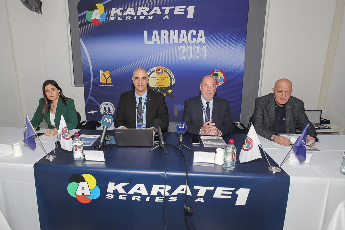 Με τη στήριξη του ΚΟΑ το Karate 1 Series A Larnaca 2024 thumb