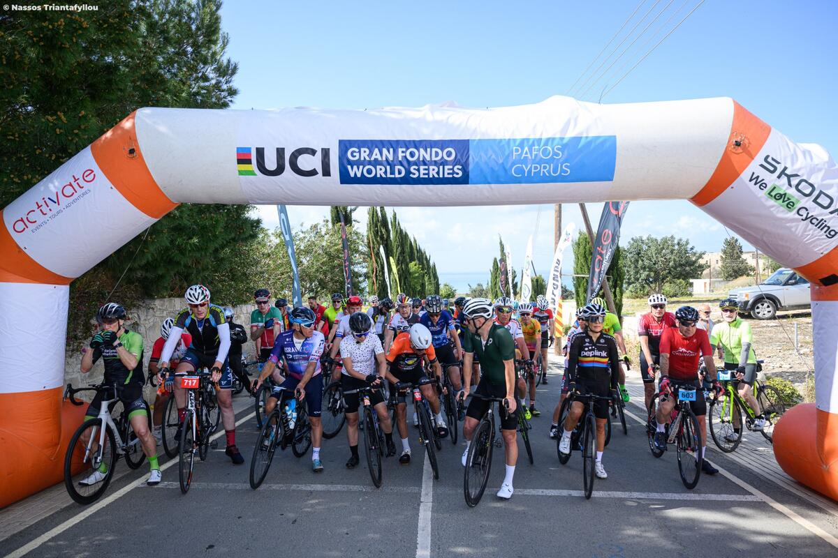 Cyprus Gran Fondo: Εκατοντάδες ποδήλατα στην Πάφο thumb