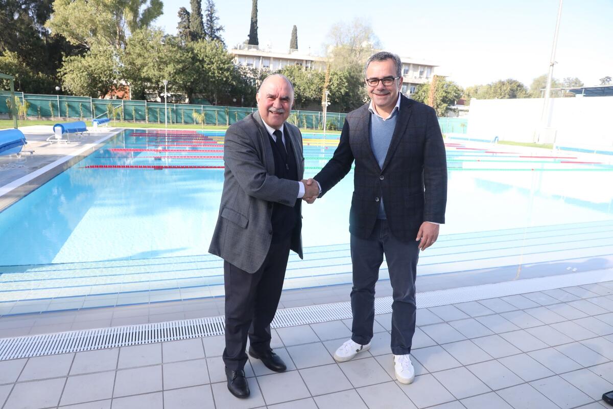 Παραδόθηκε η Δημοτική Δεξαμενή του Κολυμβητηρίου Λευκωσίας thumb