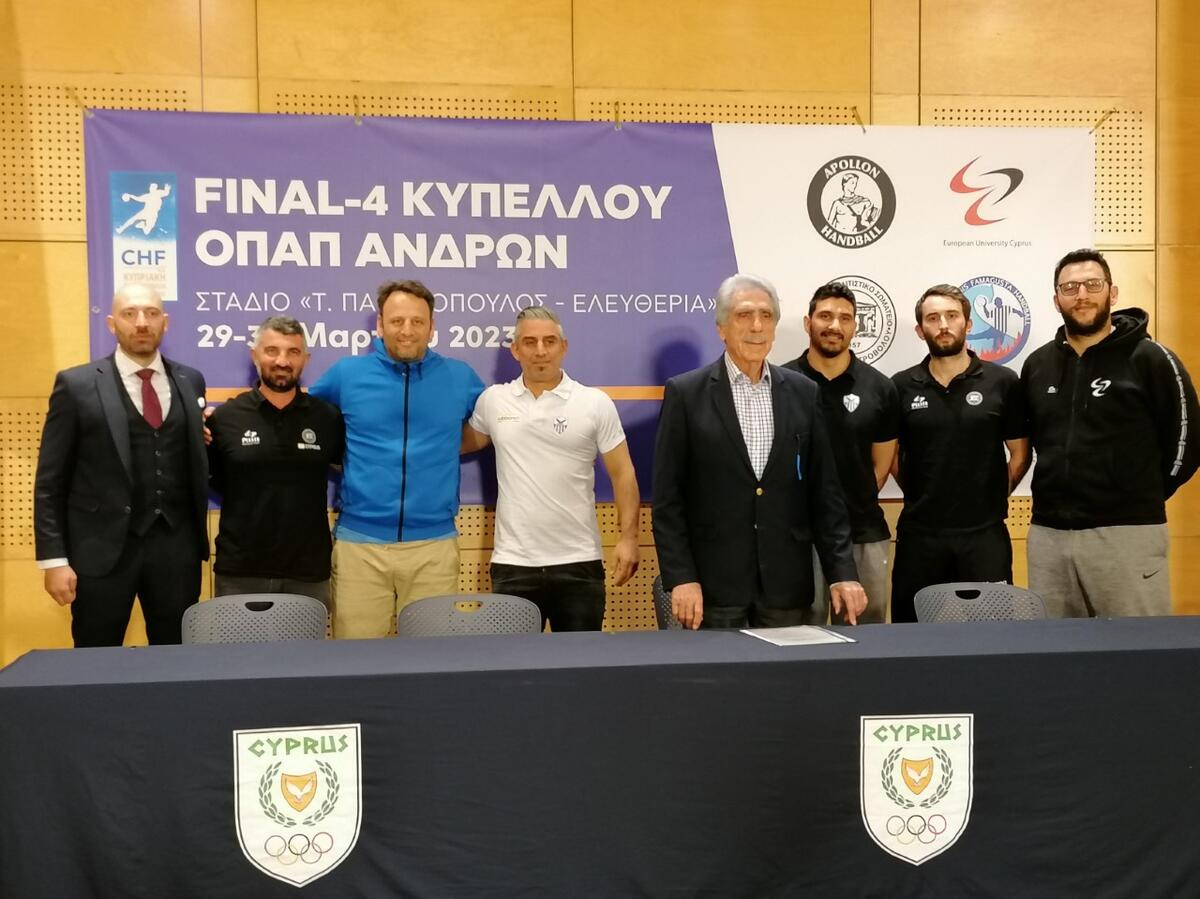 Αντίστροφη μέτρηση για το Final-4 του Κυπέλλου ΟΠΑΠ Ανδρών στο Χάντμπολ thumb
