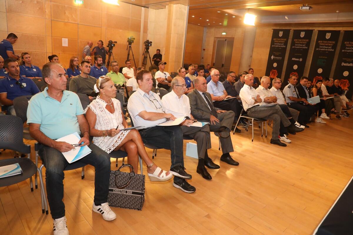 Ο Ανδρέας Μιχαηλίδης εκπροσώπησε την ΥΠΑΝ  στην παρουσίαση της αποστολής των Παράκτιων Μεσογειακών Αγώνων thumb