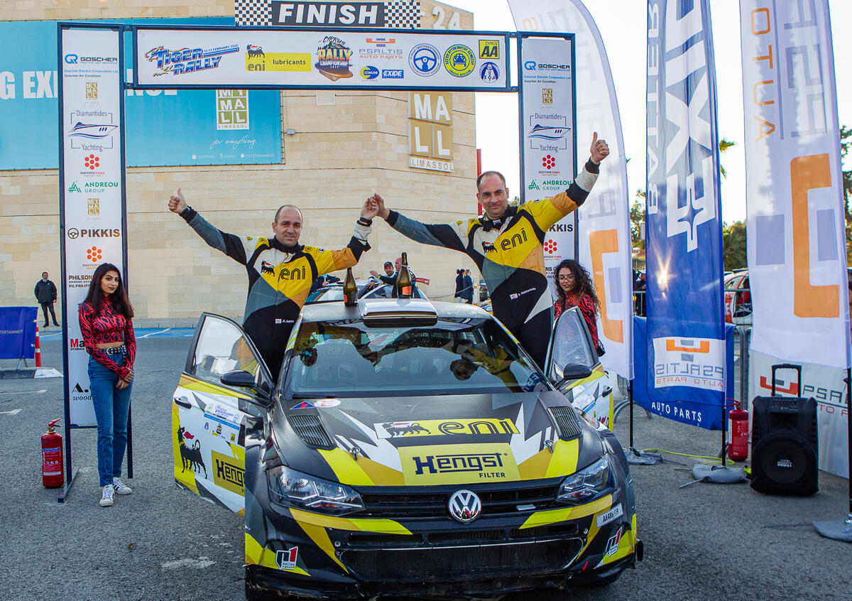 Κυρίαρχος του Tiger Rally ο περσινός Πρωταθλητής Σίμος Γαλαταριώτης  thumb