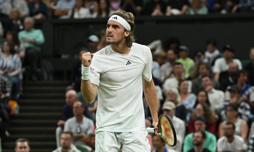 Wimbledon: Στους «32» με επική ανατροπή κόντρα στον Μάρεϊ ο Τσιτσιπάς! thumb