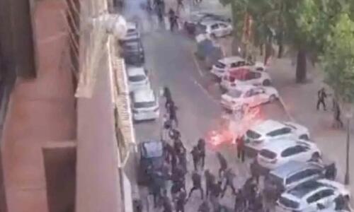 Ξύλο, μπουκάλια και πέτρες μεταξύ των ultras Μπέτις και Οσασούνα (vids) thumb
