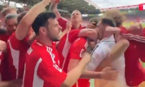 Τρομερό βίντεο μέσα από το γήπεδο με το γκολ της... σωτηρίας! thumb