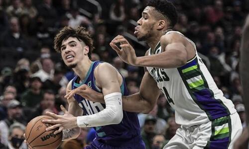 Ο Γιάννης «σκότωσε» τους Χόρνετς με buzzer beater και... 40άρα! (vid) thumb