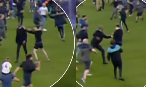 Ο Βεϊρά άρπαξε οπαδό της Έβερτον! (vid) thumb
