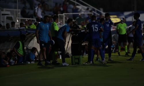 Διακοπή 11 λεπτών στο Κύπρος-Γαλλία (φωτογραφία) thumb