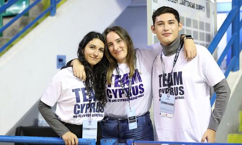 «Ψυχή» του FIBA EuroBasket 2025 στην Κύπρο οι σχεδόν 400 εθελοντές! thumb