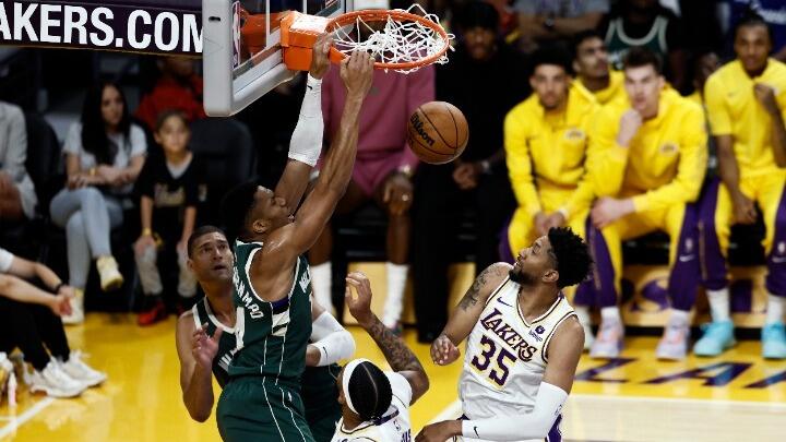 NBA: Νίκη των Μπακς επί των Λέικερς στο ντεμπούτο του Λίλαρντ thumb