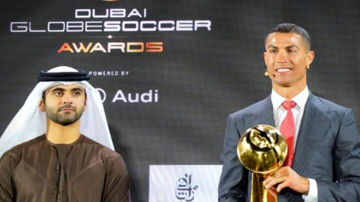 Κορυφαίος ο Ρονάλντο στα Globe Soccer Awards thumb