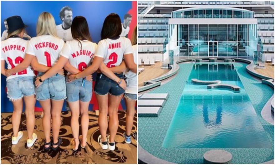 Οι WAGs της εθνικής Αγγλίας θα μείνουν σε χλιδάτο κρουαζιερόπλοιο ενόψει Κατάρ thumb