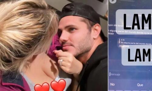 Βγήκαν στη φόρα τα μηνύματα απιστίας του Ικάρντι: «Να βγούμε και να γαμ@@@@με»! (pic) thumb