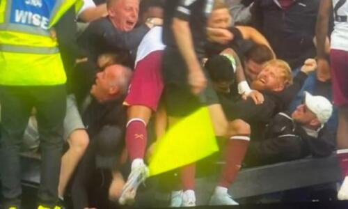 Οπαδοί της Γουέστ Χαμ καταπλάκωσαν ball boy στους πανηγυρισμούς! (vid) thumb