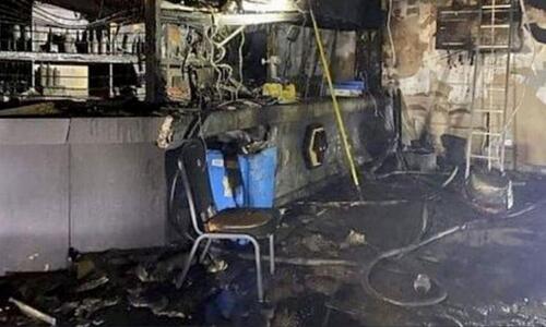 Εκτεταμένες ζημιές στο γήπεδο της Γουλβς μετά από πυρκαγιά thumb