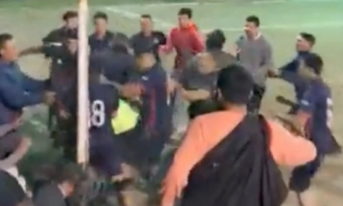 Άγριο ξύλο από παίκτες σε διαιτητή στην Αργεντινή, επειδή έχασαν στα πέναλτι (vid) thumb