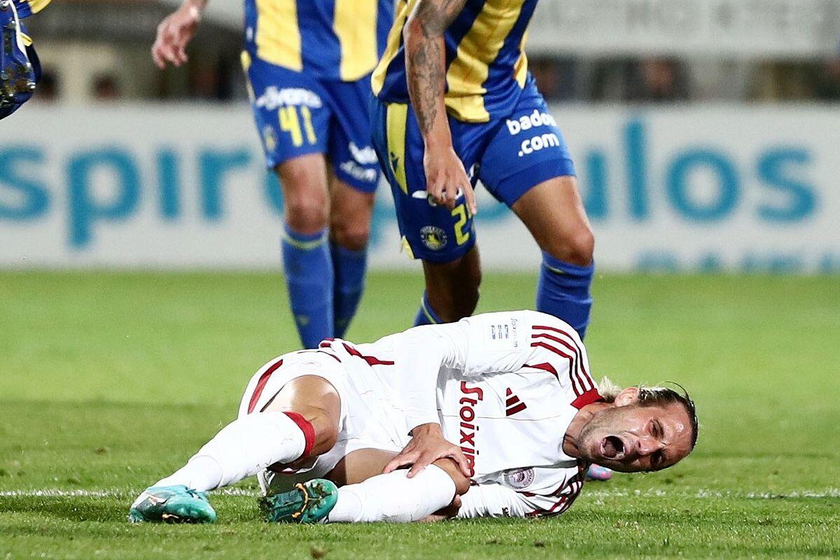 Σοκ στον Ολυμπιακό: Ρήξη χιαστού στο ντεμπούτο του thumb