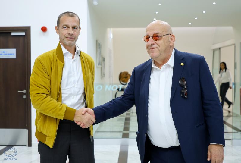 Στην Κύπρο ο Τσέφεριν: «Το ποδόσφαιρο εδώ πάει πάρα πολύ καλά» thumb