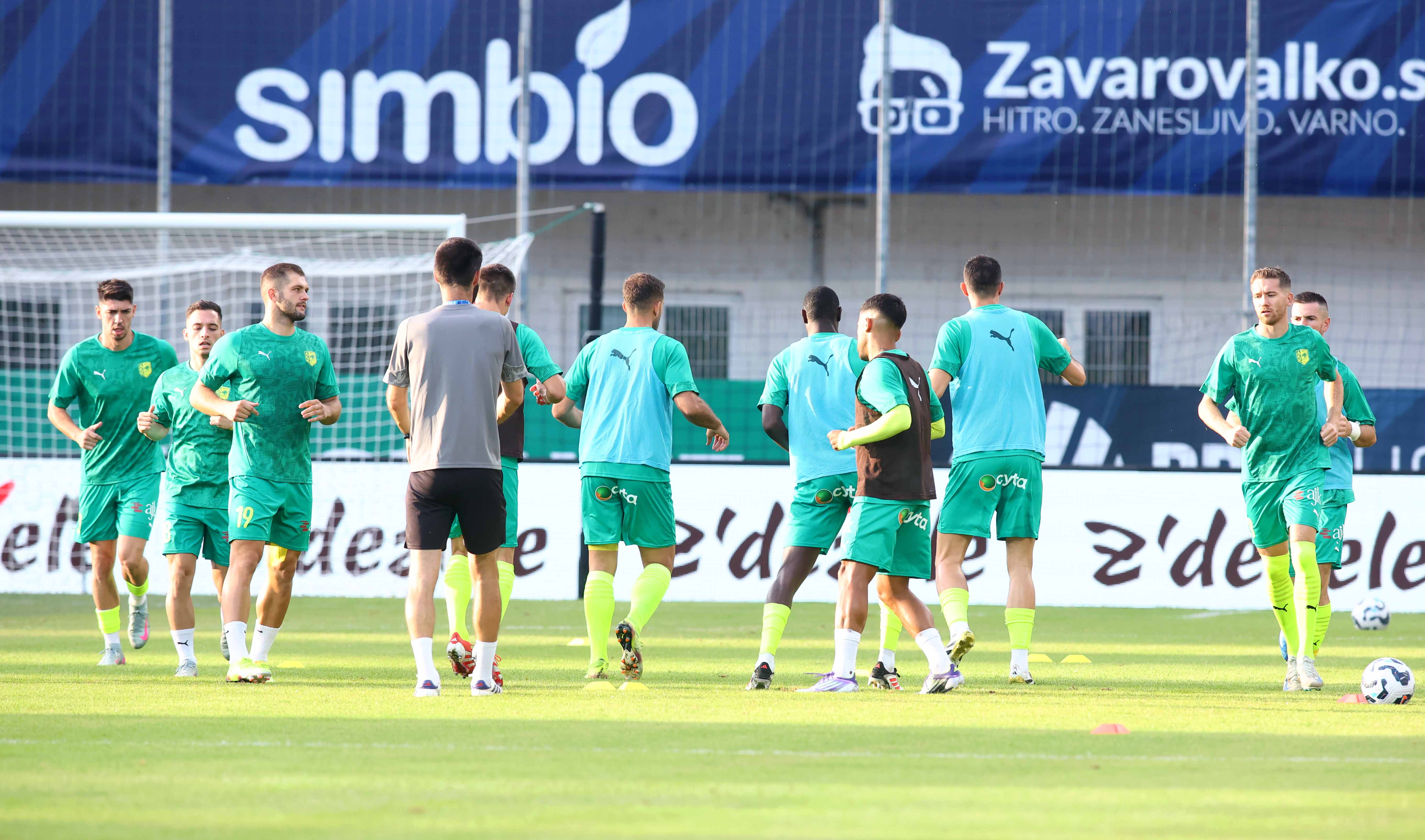 Γεύση από Stadion Celje και έτοιμη η ΑΕΚ για το βήμα πρόκρισης (φωτορεπορτάζ) thumb